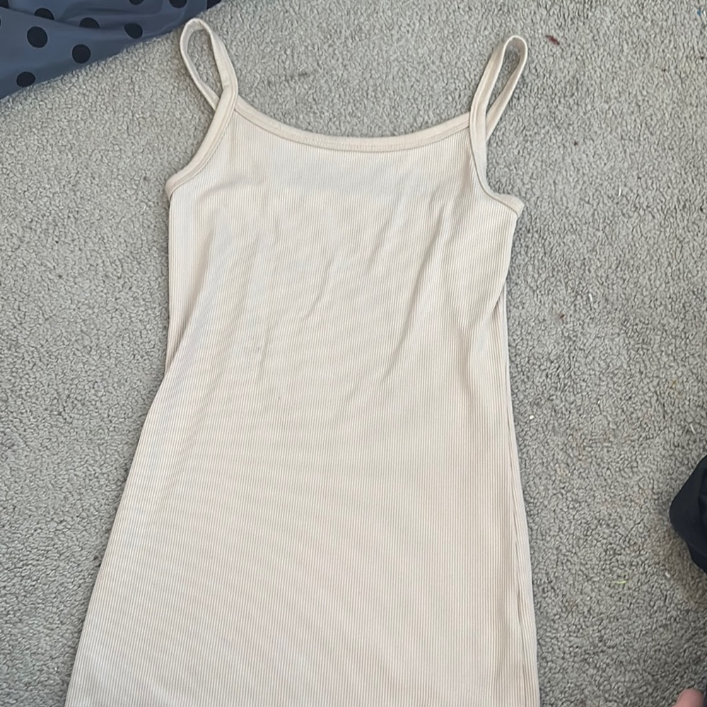 Women's Cream Tank Top